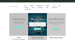 Desktop Screenshot of jelimassage.se