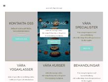 Tablet Screenshot of jelimassage.se